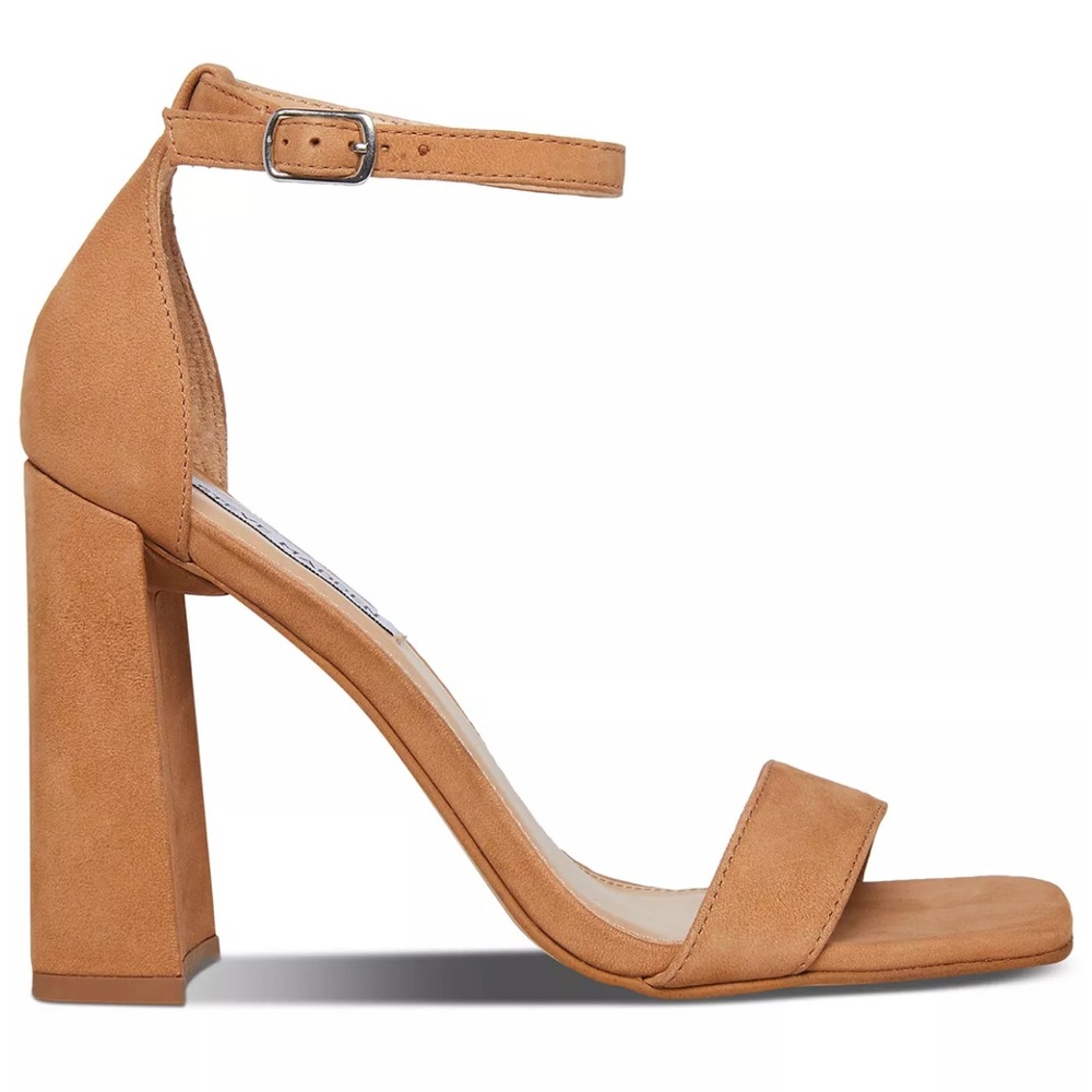 Steve Madden Tiaa Two-Piece Dress Sandals in Tan - Size 9.5